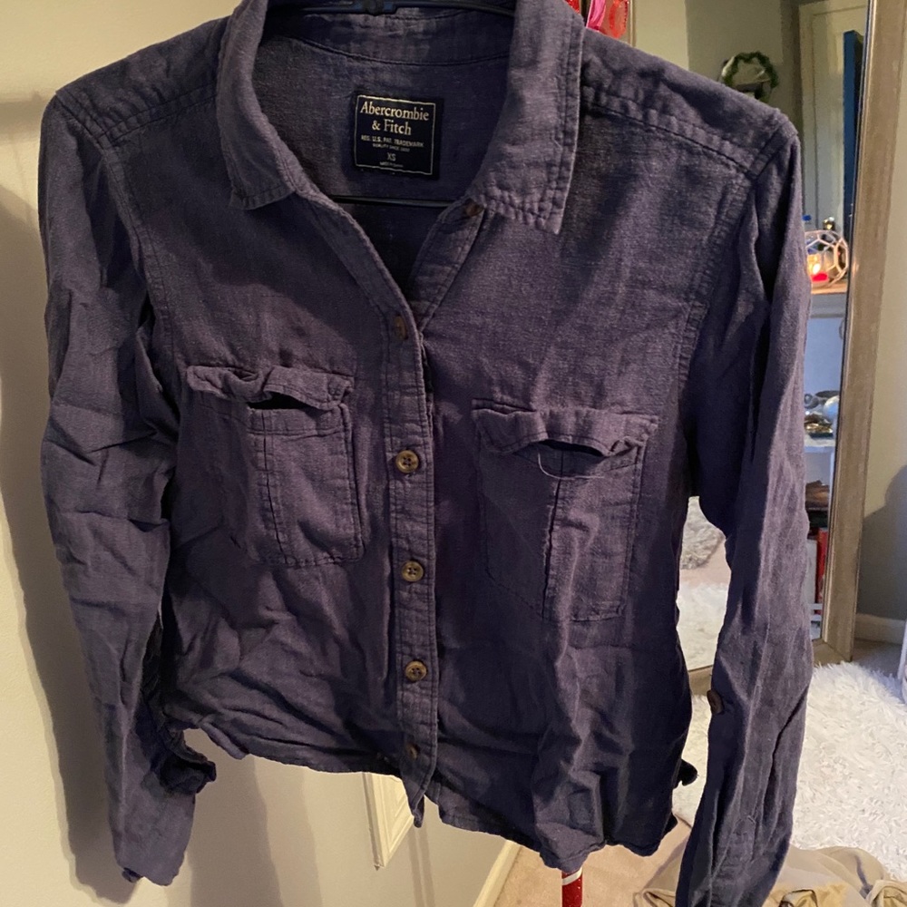 abercrombie button up